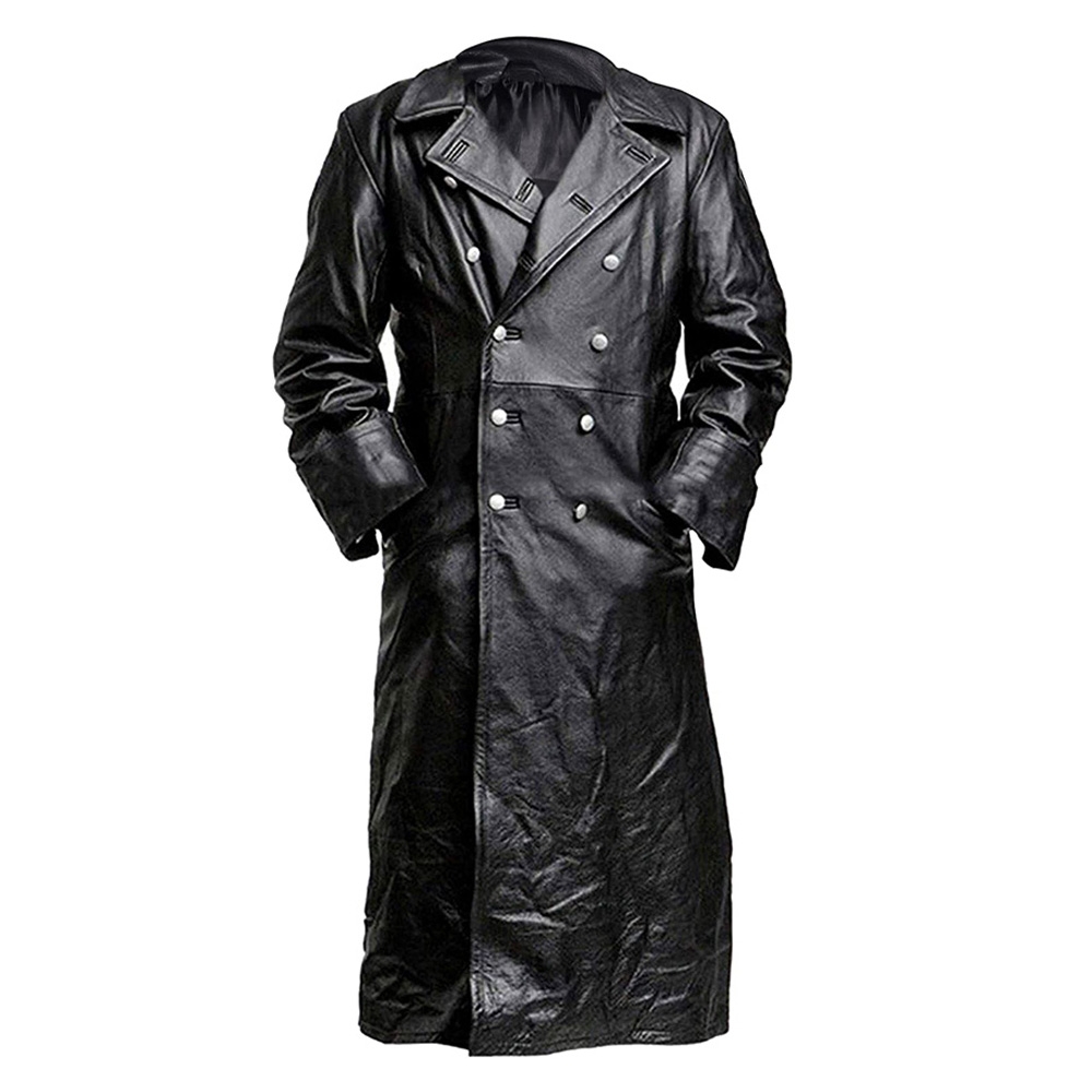 Leather Long Coat