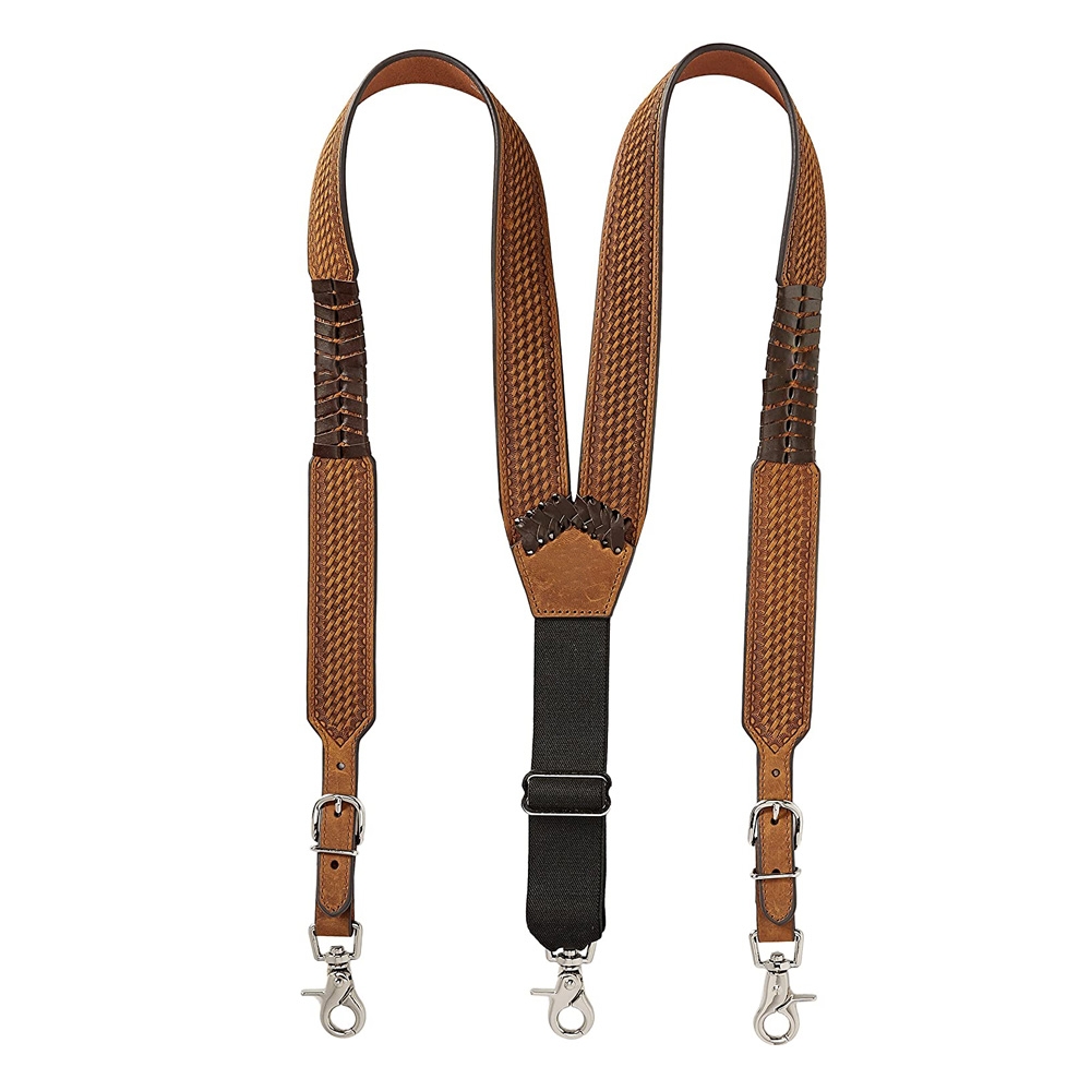 Leather suspender