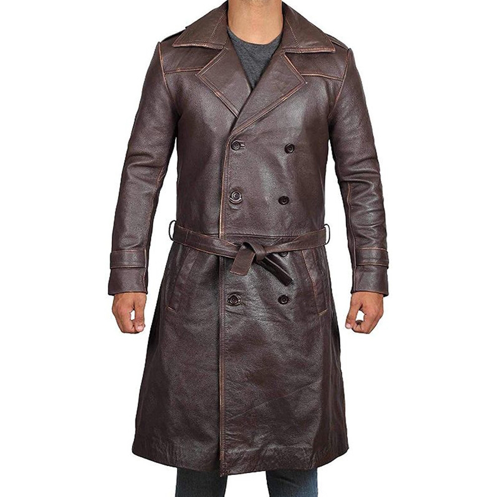 Leather Long Coat