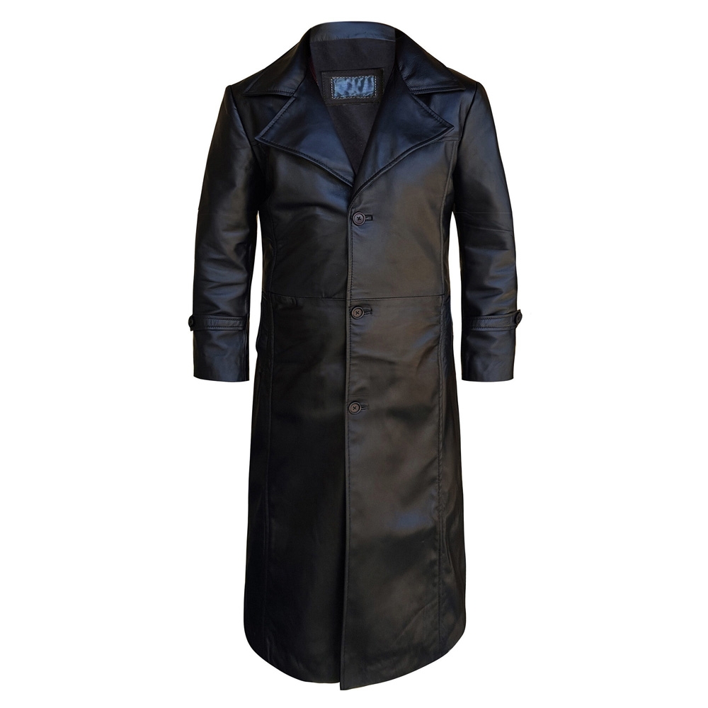 Leather Long Coat