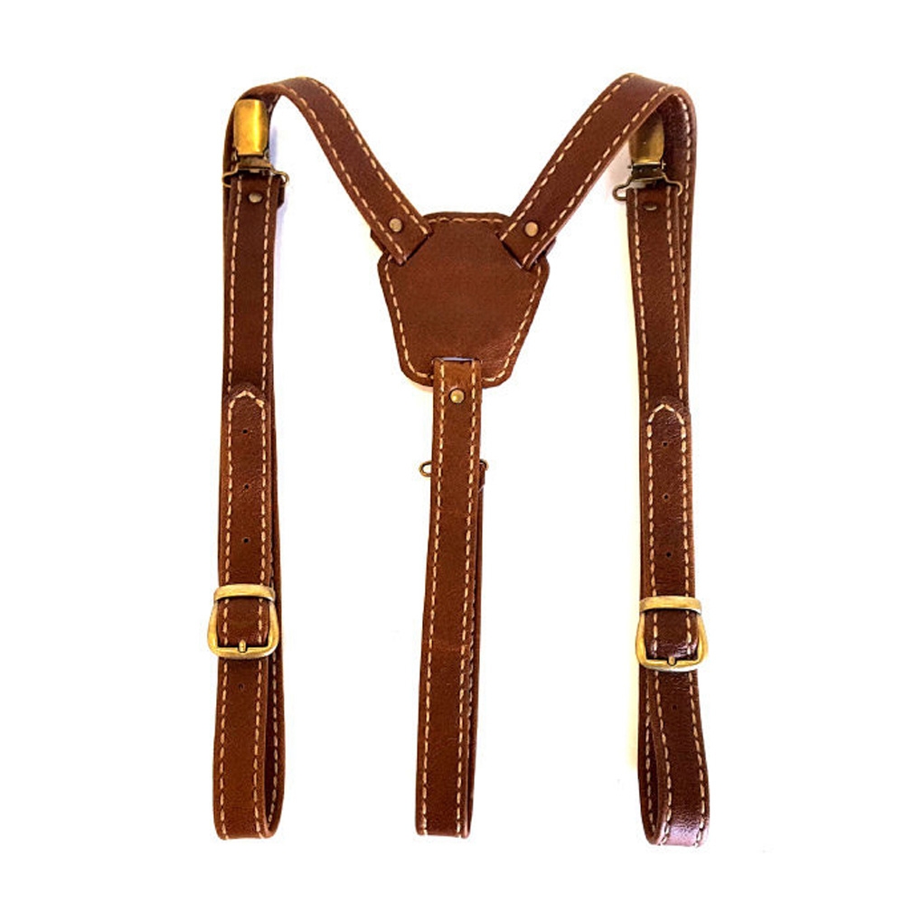 Leather suspender